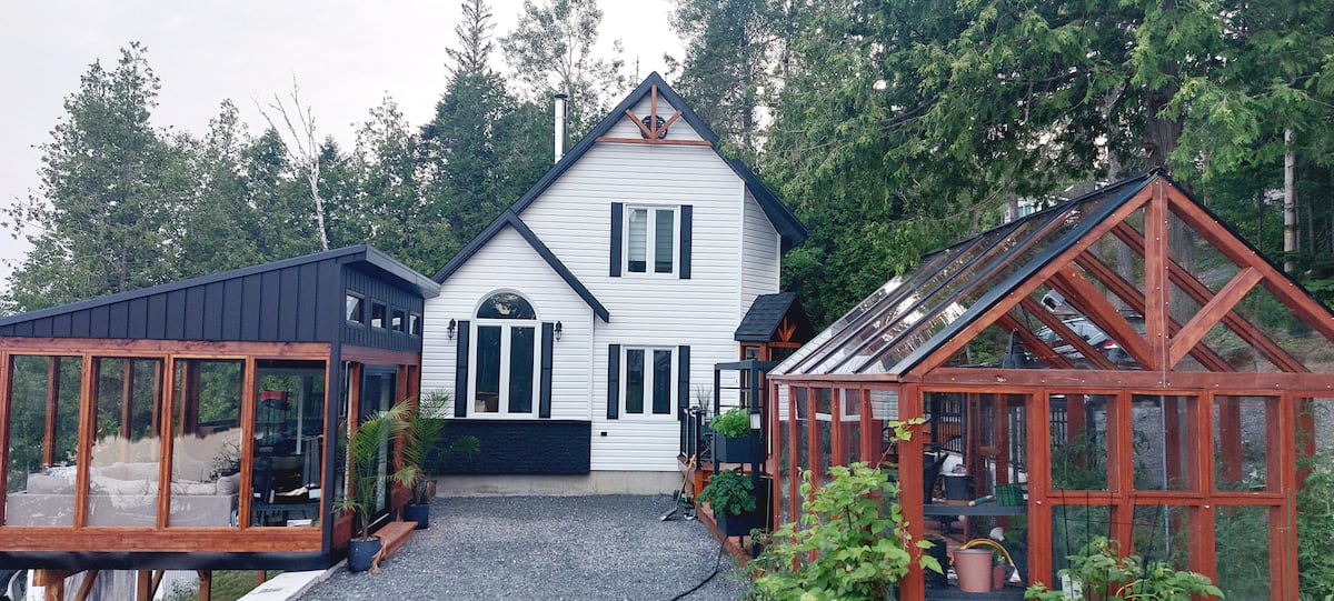 Chalet Lac Chaud — vue extérieure